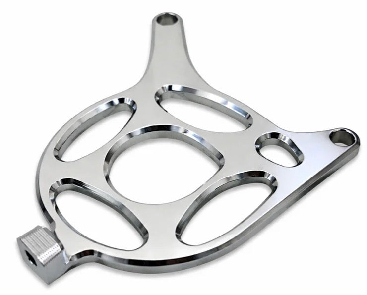 Chrome motor cover for tuttio