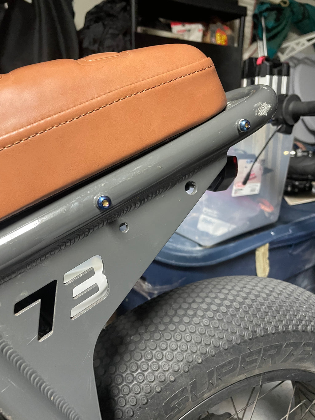 Super 73 body titanium bolt kit