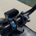 Tuttio bar-mount titanium bolts.