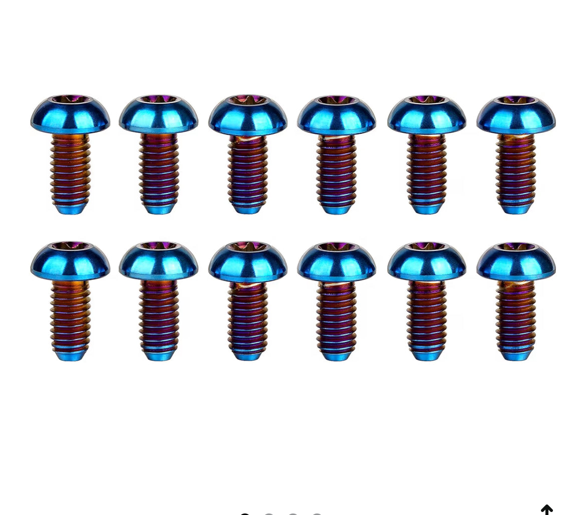 Disk rotor titanium bolts for SE,Bomma,etc….