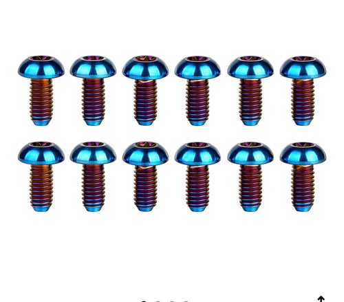 Disk rotor titanium bolts for SE,Bomma,etc….
