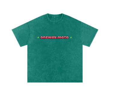 Limited edition Holiday special Oneway.moto T-shirt