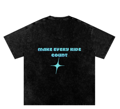 Black Oneway.moto T-shirt