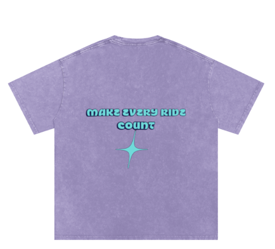 Purple Oneway.moto T-shirt